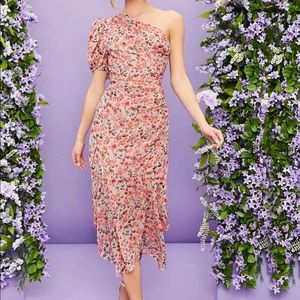 FLORAL MIDI DRESS